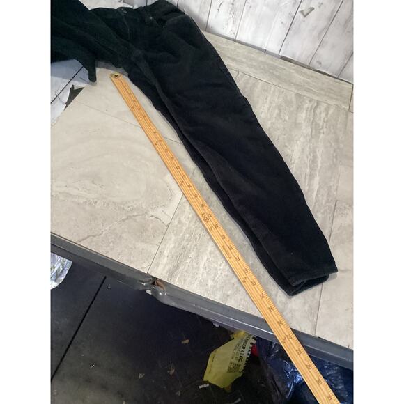 EMPYRE Black Corduroy Men Loose Fit Skate Pants Jeans W14 L27 - Picture 5 of 5